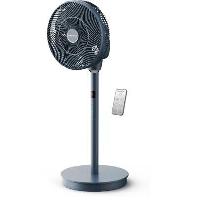 Rowenta Turbo Silence Compact 3D Multiflow, Standventilator, 19 dB, Reichweite 25 m, multidirektionale Oszillation, 18 Geschwindigkeitsstufen, Nachtmodus, Fernbedienung, QV5041F1 Rowenta Turbo Silence Compact 3D Multiflow, Standventilator, 19 dB, Reichweite 25 m, multidirektionale Oszillation, 18 Geschwindigkeitsstufen, Nachtmodus, Fernbedienung, QV5041F1