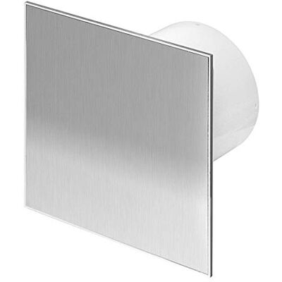 Awenta 4" 100mm Wandentlüftungsventilator Luftabsauger mit Edelstahlplatte Standardausführung Badlüfter Lüfter Ventilator Deckenlüfter Edelstahl Front Ø 100mm Wandlüfter WTI Badventilator Awenta 4" 100mm Wandentlüftungsventilator Luftabsauger mit Edelstahlplatte Standardausführung Badlüfter Lüfter Ventilator Deckenlüfter Edelstahl Front Ø 100mm Wandlüfter WTI Badventilator