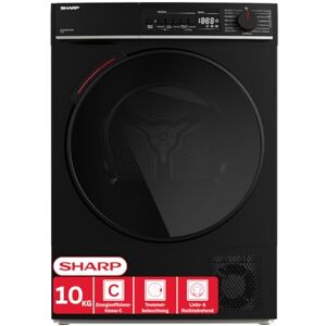 Sharp KD-WNHB0S9GMC-DE Wäschetrockner, 10kg, C, WiFi, 15 Trockenprogramme inkl. 20-Minuten-Schnelltrockenprogramm, Matt Schwarz Sharp KD-WNHB0S9GMC-DE Wäschetrockner, 10kg, C, WiFi, 15 Trockenprogramme inkl. 20-Minuten-Schnelltrockenprogramm, Matt Schwarz