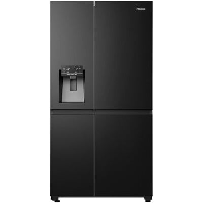 Hisense RS818N4TFC Side by Side – Kühl-Gefrierkombination, EEK C, Eis-Wasserspender, LED Display, Total No Frost, Multi Air Flow, Fast Freeze, schwarz Hisense RS818N4TFC Side by Side – Kühl-Gefrierkombination, EEK C, Eis-Wasserspender, LED Display, Total No Frost, Multi Air Flow, Fast Freeze, schwarz