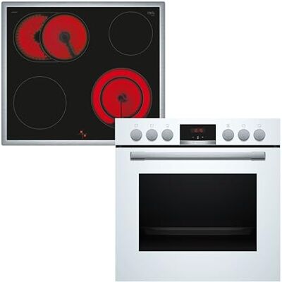 Bosch HEA513BW3 + NKN645GA2E - Keramik Elektro-Kochset Bosch HEA513BW3 + NKN645GA2E - Keramik Elektro-Kochset