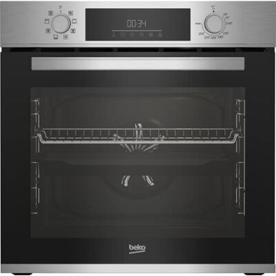 Beko BBSM12340X Einbau-Backofen-Set, zwei autarke Geräte: Induktionskochfeld mit 4 Kochzonen, Backofen mit 8 Heizarten, 72 l Garraum-Volumen, Kindersicherung, Sensortasten, Schwarz/Edelstahl Beko BBSM12340X Einbau-Backofen-Set, zwei autarke Geräte: Induktionskochfeld mit 4 Kochzonen, Backofen mit 8 Heizarten, 72 l Garraum-Volumen, Kindersicherung, Sensortasten, Schwarz/Edelstahl