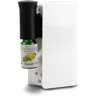 ZEN ARÔME Zen'Arôme Diffusor Mobysens ohne Kabel Luftbefeuchter für ätherische Öle Aromatherapie-Kalt-Vernebler mit Akku Duftlampe mit Touch-Taste aus Zement und Glas, mit Transporttasche ZEN ARÔME Zen'Arôme Diffusor Mobysens ohne Kabel Luftbefeuchter für ätherische Öle Aromatherapie-Kalt-Vernebler mit Akku Duftlampe mit Touch-Taste aus Zement und Glas, mit Transporttasche