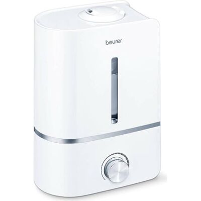 Beurer LB 45 Luftbefeuchter mit Ultraschall-Verneblung zur Raumluftbefeuchtung, mit Aromafunktion, für Räume bis 30m², leise, Weiss/Opulenter Garten, Blau Beurer LB 45 Luftbefeuchter mit Ultraschall-Verneblung zur Raumluftbefeuchtung, mit Aromafunktion, für Räume bis 30m², leise, Weiss/Opulenter Garten, Blau