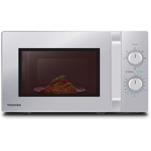 Toshiba MW2-MG20PF(SL) Mikrowellenherd mit knuspriger Grill- & Kombigarfunktion, 5 Leistungsstufen, 1000 W Grillleistung, Silber Toshiba MW2-MG20PF(SL) Mikrowellenherd mit knuspriger Grill- & Kombigarfunktion, 5 Leistungsstufen, 1000 W Grillleistung, Silber