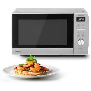 Panasonic NN-SD37QSEPG Solo-Mikrowellenofen, 29 l, 1000 W, automatisches Auftauen, 11 automatische Programme, Timer, Silber & Edelstahl Panasonic NN-SD37QSEPG Solo-Mikrowellenofen, 29 l, 1000 W, automatisches Auftauen, 11 automatische Programme, Timer, Silber & Edelstahl