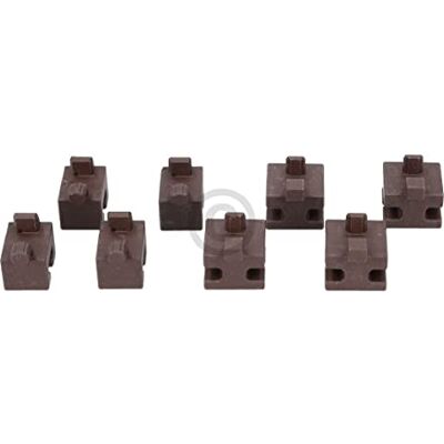 eVendix Buchsenset kompatibel mit SIEMENS 00637802 rechts links vorne hinten für Zubehörhaltegitter Backofen mit Mikrowelle eVendix Buchsenset kompatibel mit SIEMENS 00637802 rechts links vorne hinten für Zubehörhaltegitter Backofen mit Mikrowelle