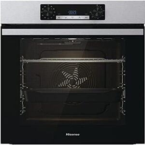 Hisense BI62216AX, Multifunktions-Backofen, belüftet, Hohlraum XXL 77L, Wasserreinigung, 11 Kochfunktionen, 300°C, LED-Display, Touch-Steuerung, Schnellvorwärmung Hisense BI62216AX, Multifunktions-Backofen, belüftet, Hohlraum XXL 77L, Wasserreinigung, 11 Kochfunktionen, 300°C, LED-Display, Touch-Steuerung, Schnellvorwärmung