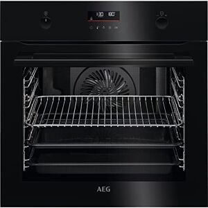 AEG BPE535060B Einbau-Backofen/Pyrolyse Selbstreinigung/Serie 6000 mit Ringheißluft: gleichmäßige Garergebnisse auf 3 Ebenen/Made in Germany / 45 Automatikprogramme/LED-Touchdisplay/Schwarz AEG BPE535060B Einbau-Backofen/Pyrolyse Selbstreinigung/Serie 6000 mit Ringheißluft: gleichmäßige Garergebnisse auf 3 Ebenen/Made in Germany / 45 Automatikprogramme/LED-Touchdisplay/Schwarz