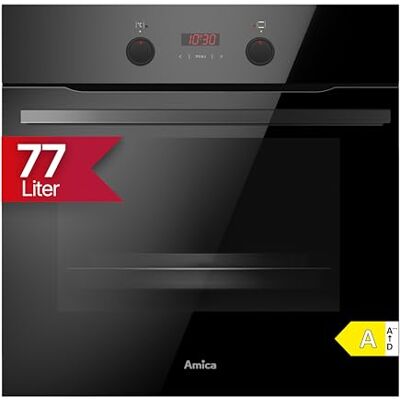 Amica Einbaubackofen 60 cm 77 l XXL‑Garraum 11 Backofenfunktionen Schnellaufheizung Seitengitter Steam Clean CoolDoor3 SensorControl Timer ABE 94410 S – einbaubackofen schwarzglas Amica Einbaubackofen 60 cm 77 l XXL‑Garraum 11 Backofenfunktionen Schnellaufheizung Seitengitter Steam Clean CoolDoor3 SensorControl Timer ABE 94410 S – einbaubackofen schwarzglas