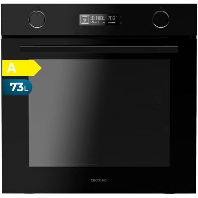 Cecotec Einbauofen Bolero Hexa AF326000 Matt Black A, 73 L, 12 Funktionen 3250 W, Airfryer Master mit Edelstahlkorb, Pizza Stone XXL 35 cm, Steam Assist, Steam EasyClean, 3-fach-Glastür, Touchdisplay Cecotec Einbauofen Bolero Hexa AF326000 Matt Black A, 73 L, 12 Funktionen 3250 W, Airfryer Master mit Edelstahlkorb, Pizza Stone XXL 35 cm, Steam Assist, Steam EasyClean, 3-fach-Glastür, Touchdisplay
