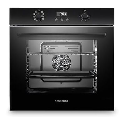 respekta Glas Einbaubackofen autark / 10 Beheizungsarten/LED Timer & Touch Control / 73 Liter Volumen/Versenkbare Knebel/A+ / in schwarz / AB701-19 respekta Glas Einbaubackofen autark / 10 Beheizungsarten/LED Timer & Touch Control / 73 Liter Volumen/Versenkbare Knebel/A+ / in schwarz / AB701-19