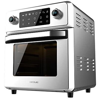 Cecotec Bake&Fry Touch Heißluft-Fritteuse, 14-25-30 Liter, Konvektion, Touchscreen (14 Liter, Stahl) (14 L, Stahl) Cecotec Bake&Fry Touch Heißluft-Fritteuse, 14-25-30 Liter, Konvektion, Touchscreen (14 Liter, Stahl) (14 L, Stahl)