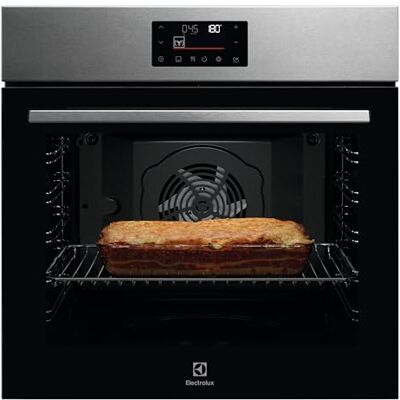 Electrolux EOF4P0PX2 Multifunktions-Einbauofen 72 L SurroundCook Umluft Pyrolytische Reinigung Explore LED Touch Display Automatische Schnellheizung Edelstahl Anti-Fingerabdruck A++ Electrolux EOF4P0PX2 Multifunktions-Einbauofen 72 L SurroundCook Umluft Pyrolytische Reinigung Explore LED Touch Display Automatische Schnellheizung Edelstahl Anti-Fingerabdruck A++