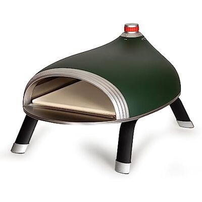 DeliVita Diavolo Gas-Pizzaofen für den Außenbereich – Blau, Betrieb mit Propan, Butan oder Campingflaschen, inklusive Zubehör: Klappschaufel, Tragetasche, Temperaturpistole und Gasregler DeliVita Diavolo Gas-Pizzaofen für den Außenbereich – Blau, Betrieb mit Propan, Butan oder Campingflaschen, inklusive Zubehör: Klappschaufel, Tragetasche, Temperaturpistole und Gasregler
