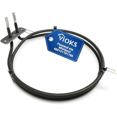 VIOKS Ringheizung 2000W 230V Backofen Ersatz für Bauknеcht 480121101186 Heizelement Heizung Heizspirale Heißluft Backofenheizung Heißluftheizelement Heißluftheizung, für Herd Ofen VIOKS Ringheizung 2000W 230V Backofen Ersatz für Bauknеcht 480121101186 Heizelement Heizung Heizspirale Heißluft Backofenheizung Heißluftheizelement Heißluftheizung, für Herd Ofen