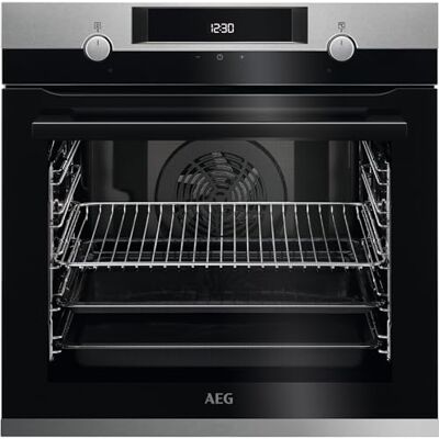 AEG BEE43502BM Einbau-Backofen / Serie 6000 mit Ringheißluft: gleichmäßige Garergebnisse auf 3 Ebenen / Reinigung mit Wasserdampf / A+ / Elektronikuhr mit Timerfunktion / Edelstahl mit Antifingerprint AEG BEE43502BM Einbau-Backofen / Serie 6000 mit Ringheißluft: gleichmäßige Garergebnisse auf 3 Ebenen / Reinigung mit Wasserdampf / A+ / Elektronikuhr mit Timerfunktion / Edelstahl mit Antifingerprint