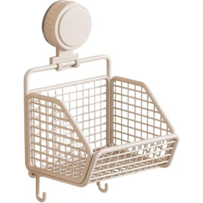 Generic Vintage Eisendraht Saugnapf Wandkorb No Punch Küchenorganizer Hängeregal for Snacks, Gewürze, Knoblauch, Zwiebeln, Tisch- oder Wandmontage. Verwenden Sie hängende Drahtkörbe Generic Vintage Eisendraht Saugnapf Wandkorb No Punch Küchenorganizer Hängeregal for Snacks, Gewürze, Knoblauch, Zwiebeln, Tisch- oder Wandmontage. Verwenden Sie hängende Drahtkörbe