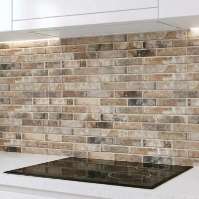 Rodnik Küchenrückwand aus ABS – fugendeckend, monolithisch & pflegeleicht, Spritzschutz mit Direktdruck. Viele Motive (Ziegelwand braun, 60x200 cm) Rodnik Küchenrückwand aus ABS – fugendeckend, monolithisch & pflegeleicht, Spritzschutz mit Direktdruck. Viele Motive (Ziegelwand braun, 60x200 cm)