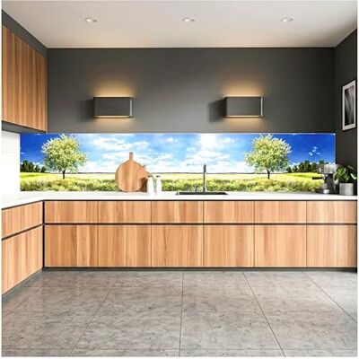 Dimex Küchenrückwand Folie selbstklebend Baum AUF Wiese Klebefolie Dekofolie Spritzschutz für Küche Made in EU 350 cm x 60 cm Dimex Küchenrückwand Folie selbstklebend Baum AUF Wiese Klebefolie Dekofolie Spritzschutz für Küche Made in EU 350 cm x 60 cm