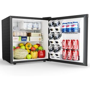 EUHOMY Mini Kühlschrank, 46L Kühlschrank klein, kleiner Kühlschrank mit umkehrbarer Tür, 7-Stufen Thermostat, 38dB Ultra-Leise, Energieeffizienter Kompaktkühlschrank für Schlafzimmer, Büro (Schwarz) EUHOMY Mini Kühlschrank, 46L Kühlschrank klein, kleiner Kühlschrank mit umkehrbarer Tür, 7-Stufen Thermostat, 38dB Ultra-Leise, Energieeffizienter Kompaktkühlschrank für Schlafzimmer, Büro (Schwarz)