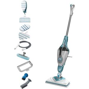 Black & Decker 2-in-1 Dampfmopp mit SteaMitt Handreiniger Handschuh und 11 Zubehörteilen, BHSM166DSM-QS Black & Decker 2-in-1 Dampfmopp mit SteaMitt Handreiniger Handschuh und 11 Zubehörteilen, BHSM166DSM-QS