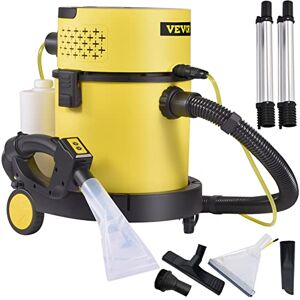 VEVOR 4in1 Waschsauger Nass-/Trockensauger 1200W Teppichreiniger Nasssauger 20L Kapazität Polsterreiniger Gerät HEPA&Schwamm Filter Industriestaubsauger 17Kpa Ideal für Haus Hof Garage Werkstatt, Gelb VEVOR 4in1 Waschsauger Nass-/Trockensauger 1200W Teppichreiniger Nasssauger 20L Kapazität Polsterreiniger Gerät HEPA&Schwamm Filter Industriestaubsauger 17Kpa Ideal für Haus Hof Garage Werkstatt, Gelb