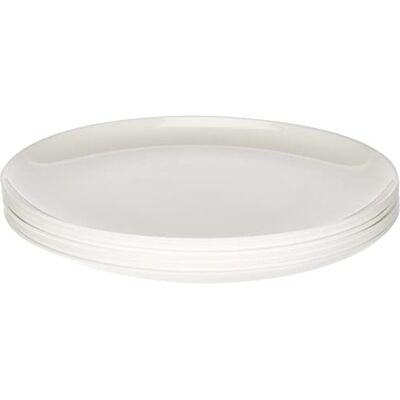 H&H - Premiere Opal Pizza Teller Set 6 Stk 23cm H&H - Premiere Opal Pizza Teller Set 6 Stk 23cm