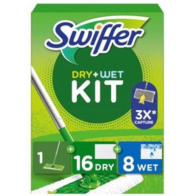 Swiffer - Starter-Kit - 16 Tücher Swiffer - Starter-Kit - 16 Tücher