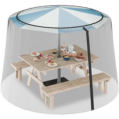Relaxdays Moskitonetz Für Sonnenschirm Insektenschutz Schwarzes Moskitonetz Relaxdays Moskitonetz Für Sonnenschirm Insektenschutz Schwarzes Moskitonetz