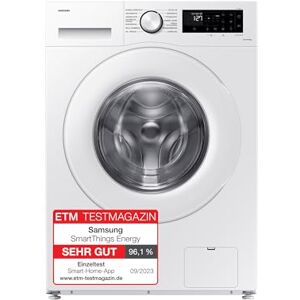 Samsung Waschmaschine, 8 kg, 1.400 U/min, EEK: A, Mikroplastik-Programm, Ecobubble, 14 Programme, WiFi SmartControl, Weiß, WW80CGC04ATEEG Samsung Waschmaschine, 8 kg, 1.400 U/min, EEK: A, Mikroplastik-Programm, Ecobubble, 14 Programme, WiFi SmartControl, Weiß, WW80CGC04ATEEG