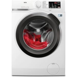 AEG Waschmaschine 8 kg, Serie 6000 ProSense: Mengenautomatik für automatische Anpassung von Waschdauer & Energieverbrauch, Startzeitvorwahl, Nachlegefunktion, Vollwasserschutz, 1400 U/min, L6AMZ48FL AEG Waschmaschine 8 kg, Serie 6000 ProSense: Mengenautomatik für automatische Anpassung von Waschdauer & Energieverbrauch, Startzeitvorwahl, Nachlegefunktion, Vollwasserschutz, 1400 U/min, L6AMZ48FL