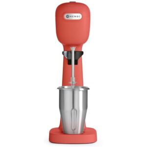 HENDI Getränkemixer, inkl. 2 Mischbecher, 4 Rührwerken, für Milchshakes, Freddo Cappuccino, Frappés, Milchshake Maker, Drink mixer, 0,5L, 230V/400W, 170x196x(H)490mm, ABS, Edelstahl, rot HENDI Getränkemixer, inkl. 2 Mischbecher, 4 Rührwerken, für Milchshakes, Freddo Cappuccino, Frappés, Milchshake Maker, Drink mixer, 0,5L, 230V/400W, 170x196x(H)490mm, ABS, Edelstahl, rot
