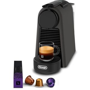 Nespresso De'Longhi Essenza Mini EN85.BKMT, Automatische Kaffeemaschine, Kapselmaschine Für Eine Einzelne Tasse, Inklusive Willkommensset, Kompaktes Design, 19 Bar Druck, 1150W, Mattschwarz Nespresso De'Longhi Essenza Mini EN85.BKMT, Automatische Kaffeemaschine, Kapselmaschine Für Eine Einzelne Tasse, Inklusive Willkommensset, Kompaktes Design, 19 Bar Druck, 1150W, Mattschwarz