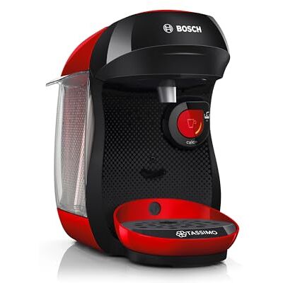 Bosch TAS103E - Schwarz Rot - Kapselmaschine Bosch TAS103E - Schwarz Rot - Kapselmaschine