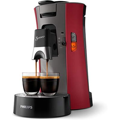 Philips Senseo CSA240/90 - Rot, Grau - Kaffeemaschine Philips Senseo CSA240/90 - Rot, Grau - Kaffeemaschine