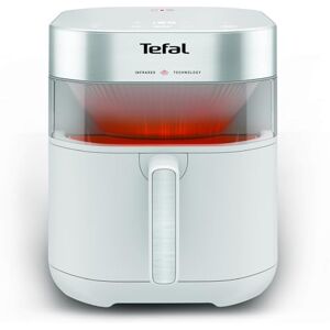 Tefal Easy Fry Infrared Heißluftfritteuse, bis zu 99% weniger Fett, Infrarottechnologie, 7 Liter, digitales Bedienfeld, Sichtfenster, Auto-Off, Warmhaltefunktion, spülmaschinenfest, Weiß, EY831GE0 Tefal Easy Fry Infrared Heißluftfritteuse, bis zu 99% weniger Fett, Infrarottechnologie, 7 Liter, digitales Bedienfeld, Sichtfenster, Auto-Off, Warmhaltefunktion, spülmaschinenfest, Weiß, EY831GE0