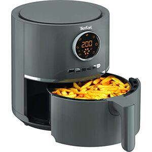 Tefal Ultra Fry Heißluftfritteuse Air Fryer, Frittieren, Rösten, Grillen, Backen, 4,2 L für 6 Personen, 8 Kochprogramme, Digitales Display, energiesparend, gesunde Friteuse ohne Öl, grau, EY111B Tefal Ultra Fry Heißluftfritteuse Air Fryer, Frittieren, Rösten, Grillen, Backen, 4,2 L für 6 Personen, 8 Kochprogramme, Digitales Display, energiesparend, gesunde Friteuse ohne Öl, grau, EY111B