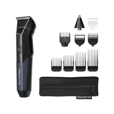 Rowenta X-SERIES 700 11-in-1-Trimmer, Bart, Haare, Ohren, Nase und Körper, Laufzeit 270 min, scharfe Klingen aus Edelstahl mit hohem Kohlenstoffgehalt, Motor 7500 U/min, hohe Präzision, TN9610E0 Rowenta X-SERIES 700 11-in-1-Trimmer, Bart, Haare, Ohren, Nase und Körper, Laufzeit 270 min, scharfe Klingen aus Edelstahl mit hohem Kohlenstoffgehalt, Motor 7500 U/min, hohe Präzision, TN9610E0
