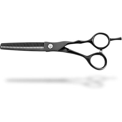 Kiepe 2814 T30 Monster Cut professionelle Effilierschere 6 Zoll mit 30 Zähnen, schwarze Titan Ausdünnschere mit Convex Razor Schliff zur Volumenkontrolle, Made in Italy Kiepe 2814 T30 Monster Cut professionelle Effilierschere 6 Zoll mit 30 Zähnen, schwarze Titan Ausdünnschere mit Convex Razor Schliff zur Volumenkontrolle, Made in Italy