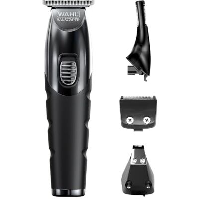Wahl Manscaper Toolbox, Multigroomer, Bartschneider, Haarschneider, Lithium-Power, USB-Ladung, Schutzbügel, wiederaufladbar, Schwarz Wahl Manscaper Toolbox, Multigroomer, Bartschneider, Haarschneider, Lithium-Power, USB-Ladung, Schutzbügel, wiederaufladbar, Schwarz
