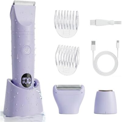 Carehabi Rasierer Damen 3-in-1 Intimrasierer für Frauen Elektrischer Rasierer Damen IPX7 Wasserdicht Damenrasierer Elektrisch für Beine, Arme, Achseln und Bikinizone Carehabi Rasierer Damen 3-in-1 Intimrasierer für Frauen Elektrischer Rasierer Damen IPX7 Wasserdicht Damenrasierer Elektrisch für Beine, Arme, Achseln und Bikinizone
