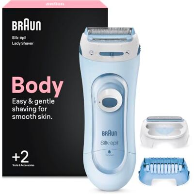 Braun Epilierer Damen Silk·épil, Damenrasierer Elektrisch, LS5160, Blau Braun Epilierer Damen Silk·épil, Damenrasierer Elektrisch, LS5160, Blau