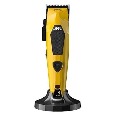 JRL Diamant Yellow Professional Cordless Hair Clipper Haarschneidemaschine Bartregel Technologie Cool Blade 2025C gelb JRL Diamant Yellow Professional Cordless Hair Clipper Haarschneidemaschine Bartregel Technologie Cool Blade 2025C gelb