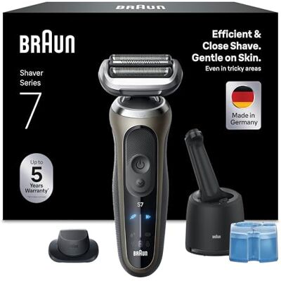 Braun Rasierer Herren Elektrisch Series 7, 72-C7200cc, Gold Braun Rasierer Herren Elektrisch Series 7, 72-C7200cc, Gold
