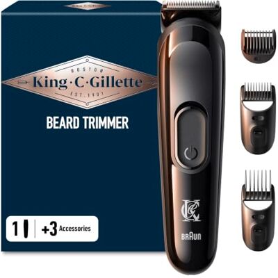 Gillette Elektrischer Bartschneider Herren, Schwarz Gillette Elektrischer Bartschneider Herren, Schwarz