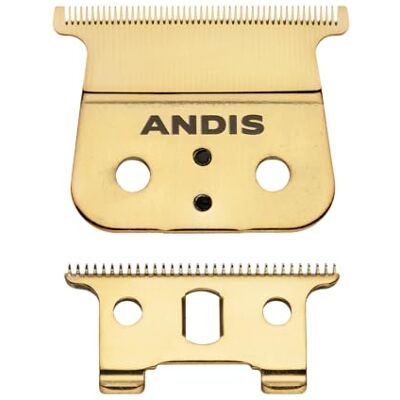 Andis Akku-Trimmer Aus Karbonstahl Mit T-Klinge – Enger Schnitt Mit Lückenlosem, Tiefem Zahndesign, Langlebiger Klinge Und Bleibt Scharf – Für Modell Gtx-Z, T-Outliner Li Trimmer – „Gold Andis Akku-Trimmer Aus Karbonstahl Mit T-Klinge – Enger Schnitt Mit Lückenlosem, Tiefem Zahndesign, Langlebiger Klinge Und Bleibt Scharf – Für Modell Gtx-Z, T-Outliner Li Trimmer – „Gold