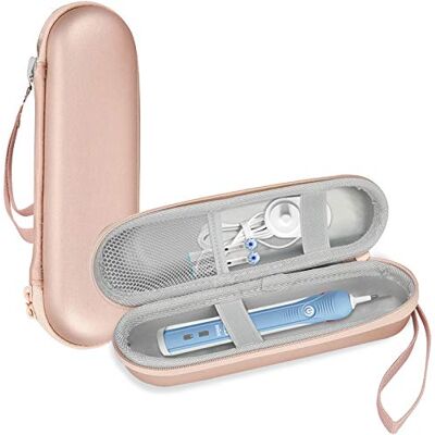 ProCase Elektrische Zahnbürste Etui für Oral B/Oral-B Pro/Oral-B iO Series/Philips Sonicare Electric Toothbrush Hülle Oral B Reiseetui Elektrischer Zahnbürstenhalter Travel Case -Roségold ProCase Elektrische Zahnbürste Etui für Oral B/Oral-B Pro/Oral-B iO Series/Philips Sonicare Electric Toothbrush Hülle Oral B Reiseetui Elektrischer Zahnbürstenhalter Travel Case -Roségold