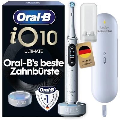 Oral-B iO Series 10 Elektrische Zahnbürste, Weiß Oral-B iO Series 10 Elektrische Zahnbürste, Weiß