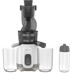 Moulinex Ultra Juice Entsafter für Kaltsaft 2 Filter Trinkflasche 600 ml extra breit 85 mm Automatisches Programm Easy Clean Entsafter für ganze Früchte und Gemüse, leise, 200 W, ZU600110 Moulinex Ultra Juice Entsafter für Kaltsaft 2 Filter Trinkflasche 600 ml extra breit 85 mm Automatisches Programm Easy Clean Entsafter für ganze Früchte und Gemüse, leise, 200 W, ZU600110